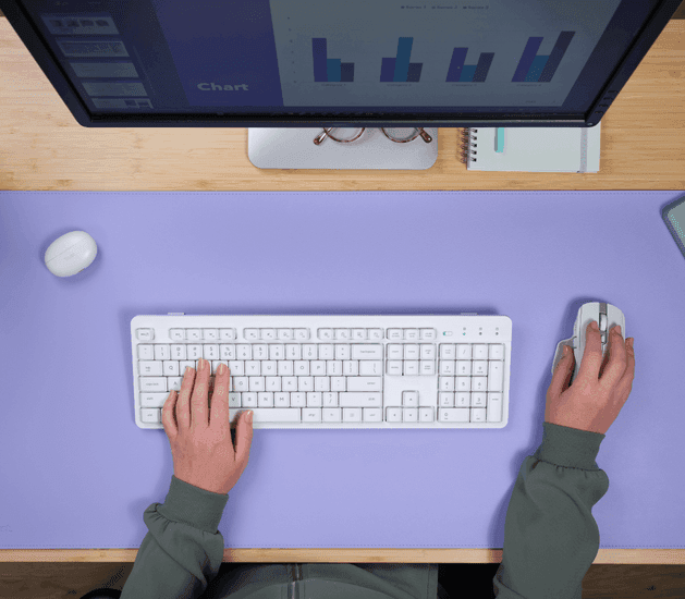 Trust Benya XXL Desk Pad Purple 25711 5