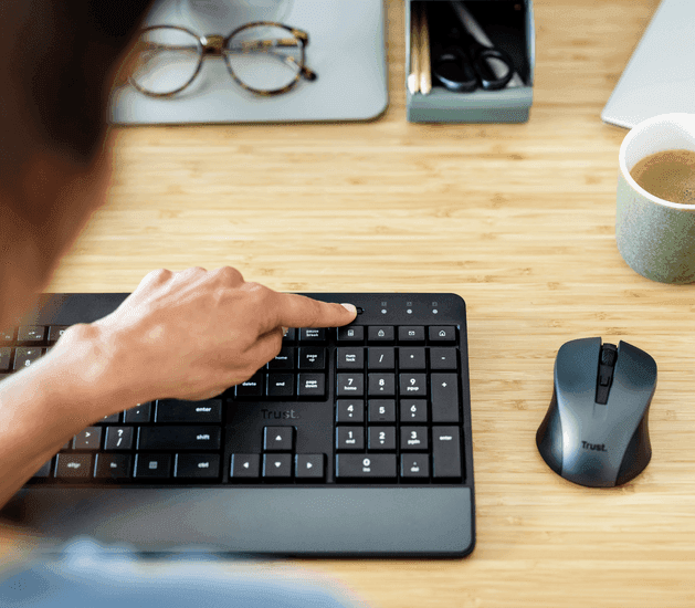 Trust Trezo Wireless Deskset Eco 24529 7