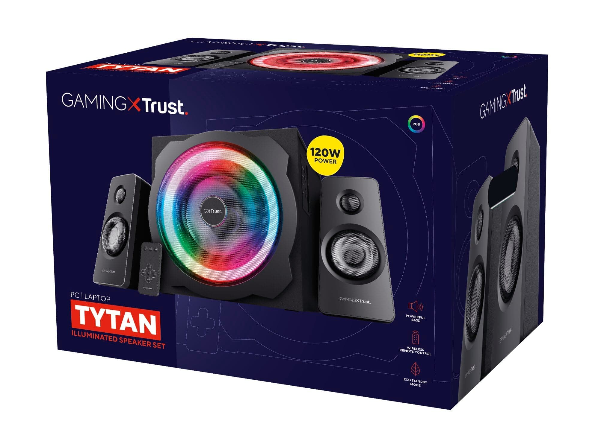 Trust GXT629 Tytan 2.1 Speaker RGB 22944 3