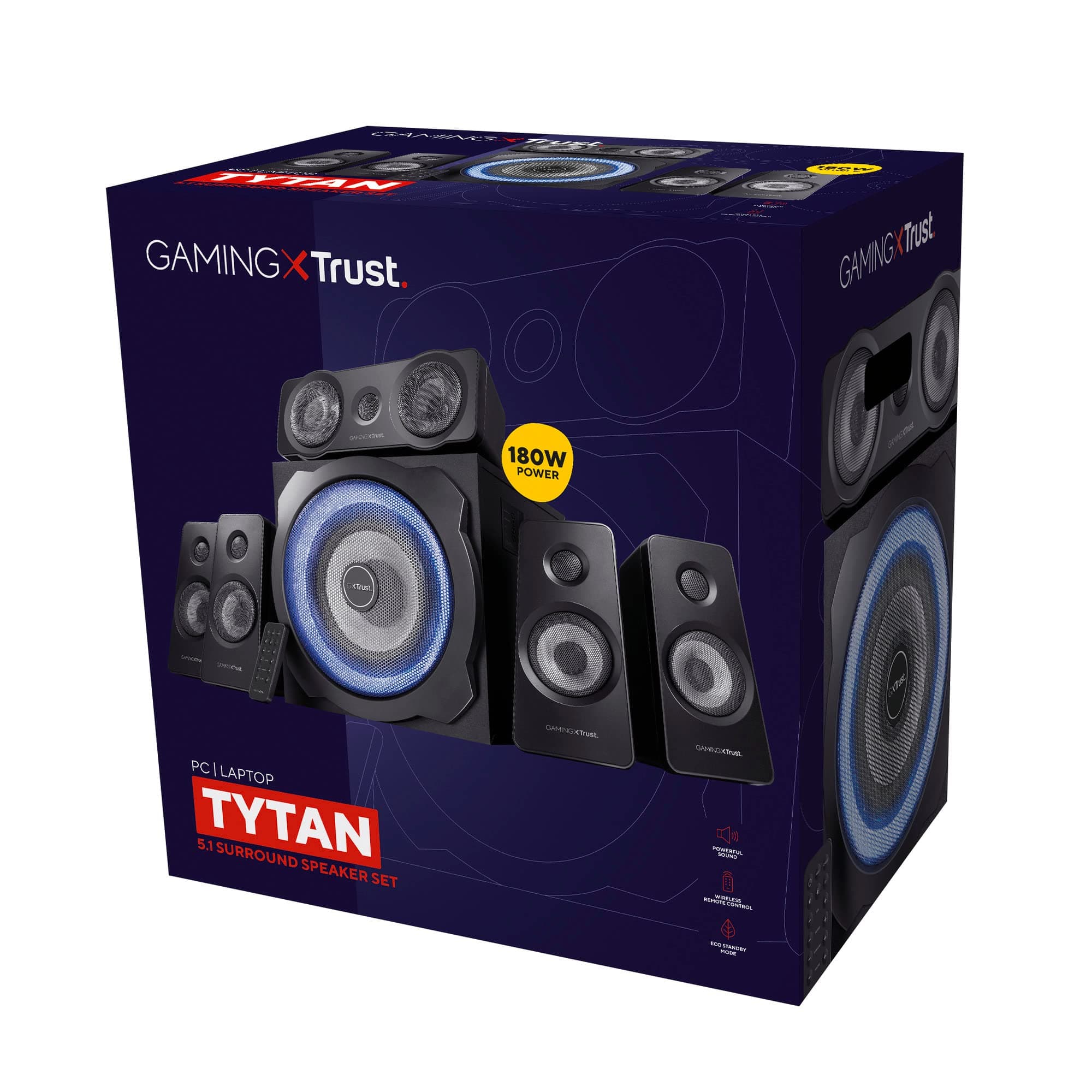 Trust GXT658 Tytan 5.1 Speaker 21738 7