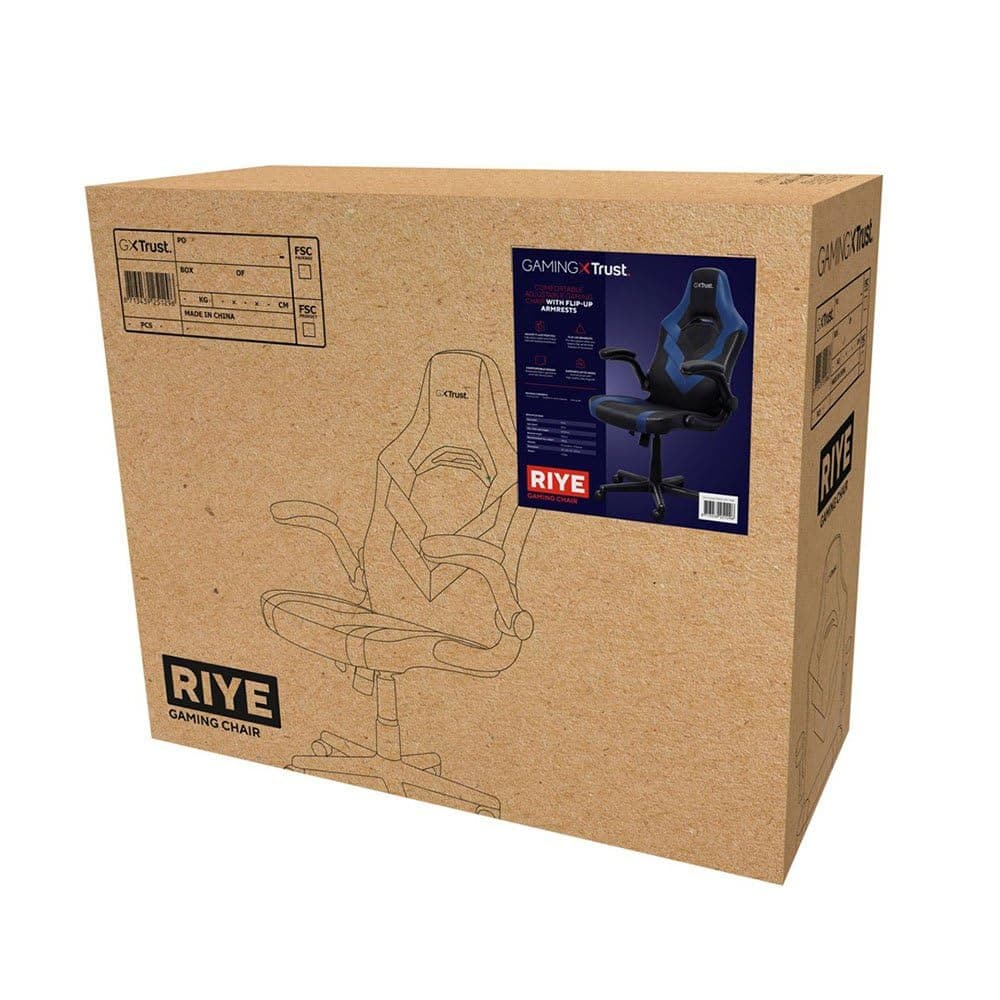 Trust GXT703B Riye Gaming Chair Blue 25129 6