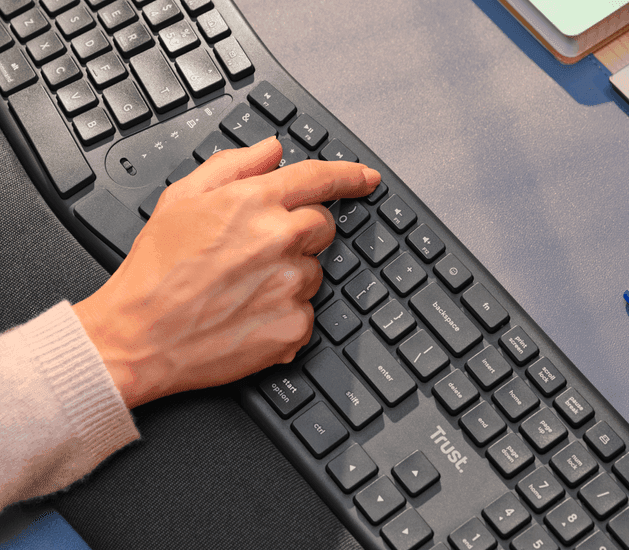 Trust Keyra Ergo Multi Wireless Keyboard 25459 7
