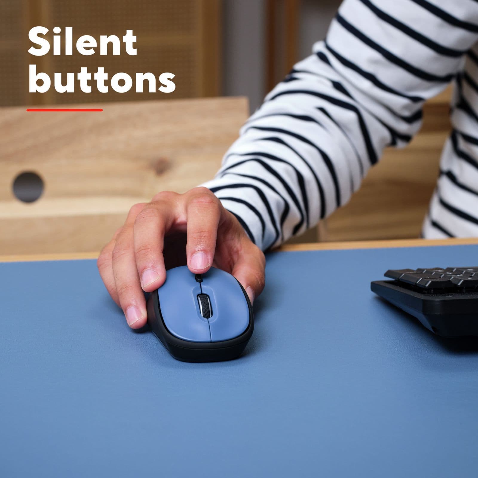Trust Yvi+ Wireless Mouse Dark Blue 25514 3