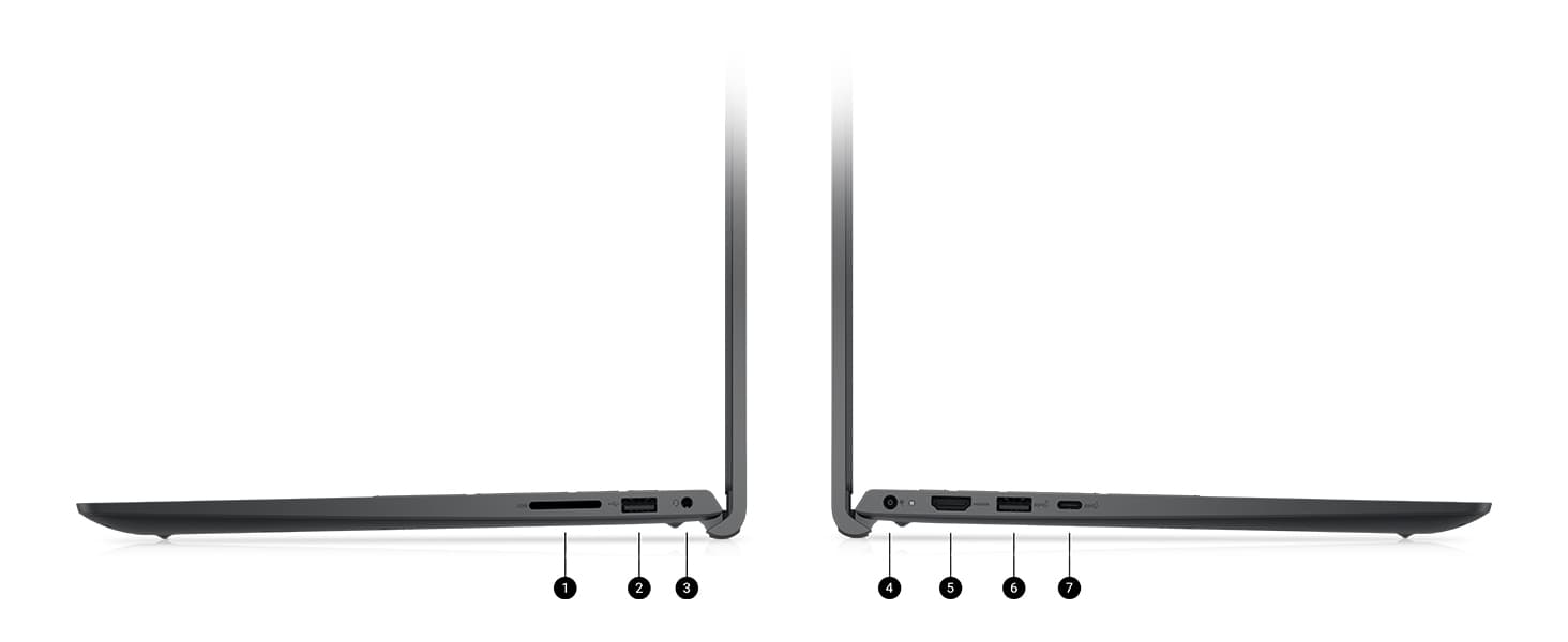 Dell |LDC15250-5434| Core i5-1334U 8GB RAM 512GB SSD 15.6" 2K Touch Screen MS Windows 11 7
