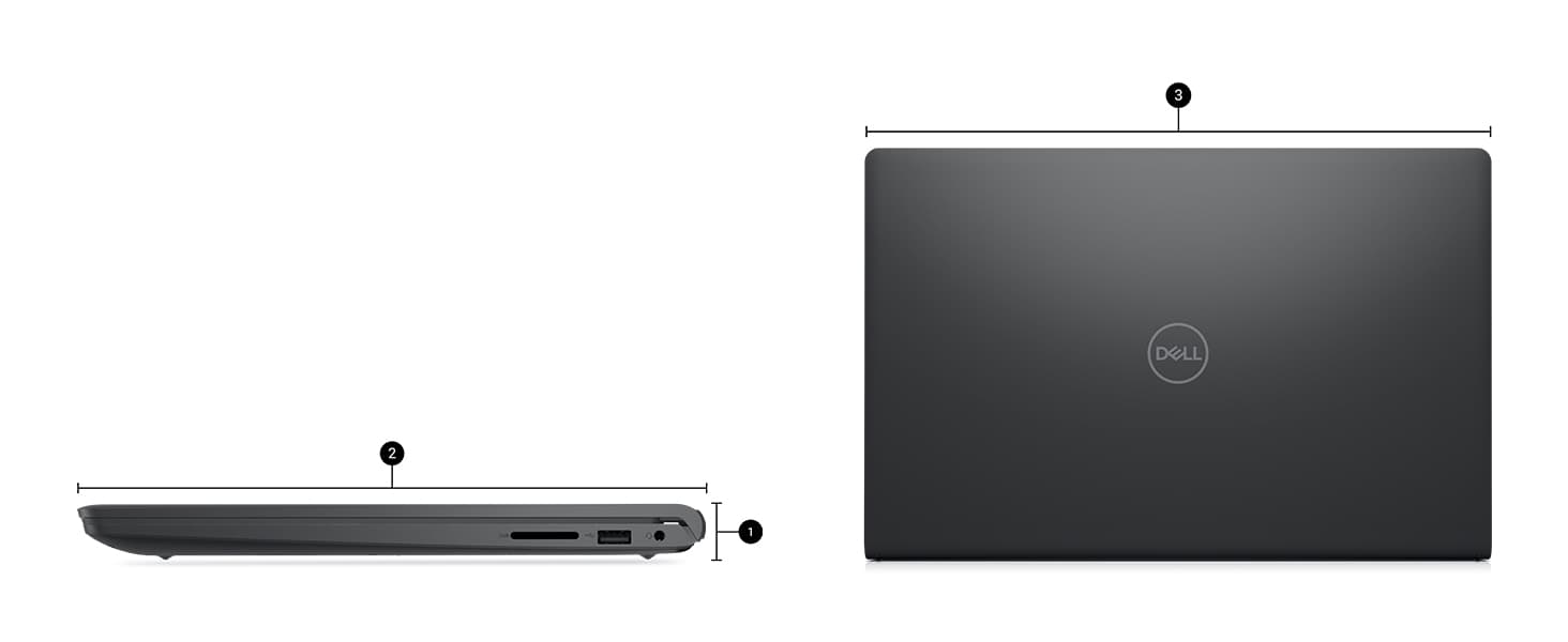 Dell |LDC15250-5434| Core i5-1334U 8GB RAM 512GB SSD 15.6" 2K Touch Screen MS Windows 11 6