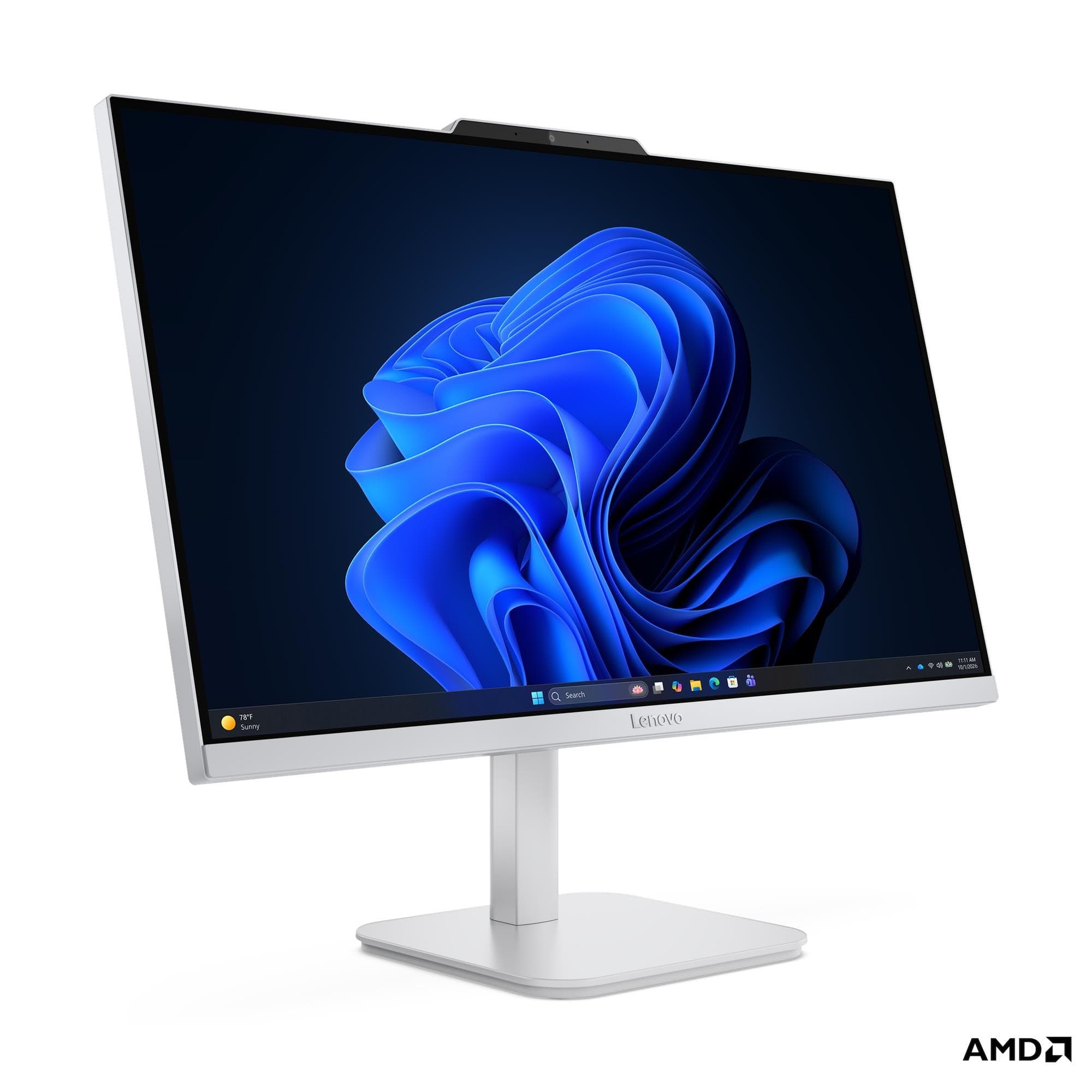 Lenovo A105 24 All-in-One AMD Ryzen 5 40 8GB DDR5 RAM 512GB SSD 23.8" FHD Display Wireless Keyboard & Mouse MS Windows 11 3