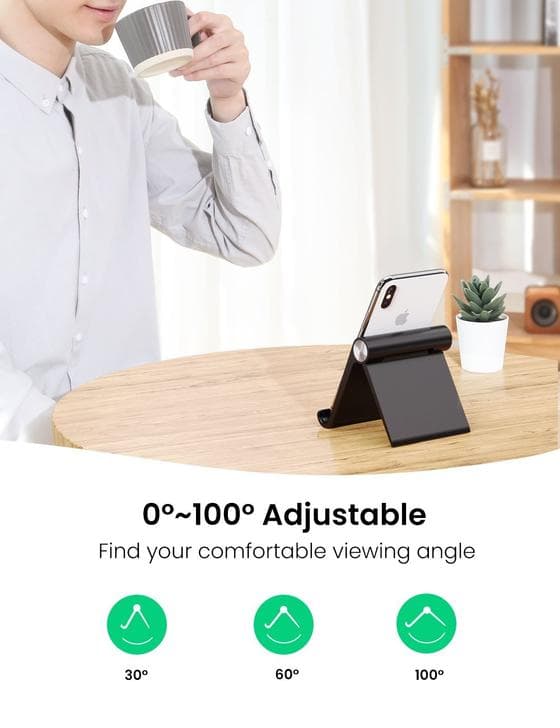 حامل أجهزة لوحية UGREEN 50748 multi-Angle Adjustable Portable Stand for iPad 3
