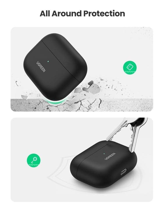 حافظة سماعات UGREEN 80513 Protective Cover for AirPods Pro 2