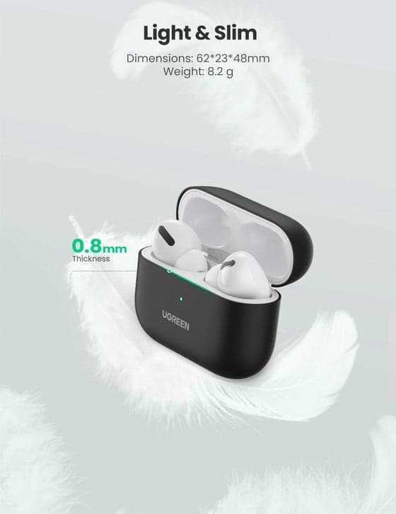حافظة سماعات UGREEN 80513 Protective Cover for AirPods Pro 4
