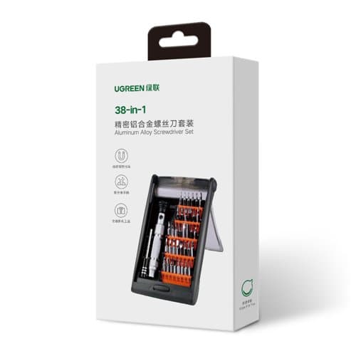 مفك صيانة متعدد UGREEN 80459 38-in-1 Aluminum Alloy Screwdriver Set 9