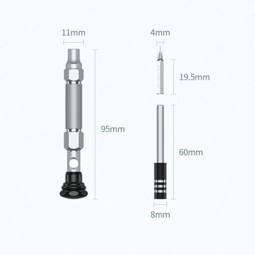 مفك صيانة متعدد UGREEN 80459 38-in-1 Aluminum Alloy Screwdriver Set 8