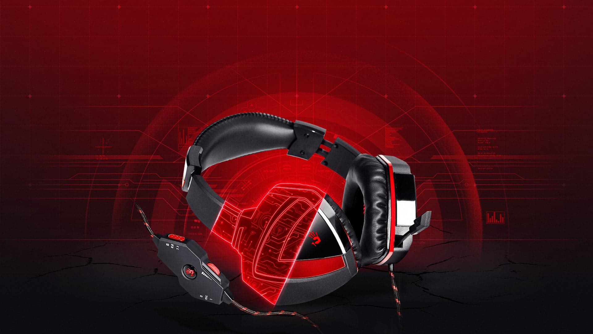 سماعات محيطية مخصصة للكمبيوتر A4tech Bloody G501 Gaming Headset 7.1 USB 2