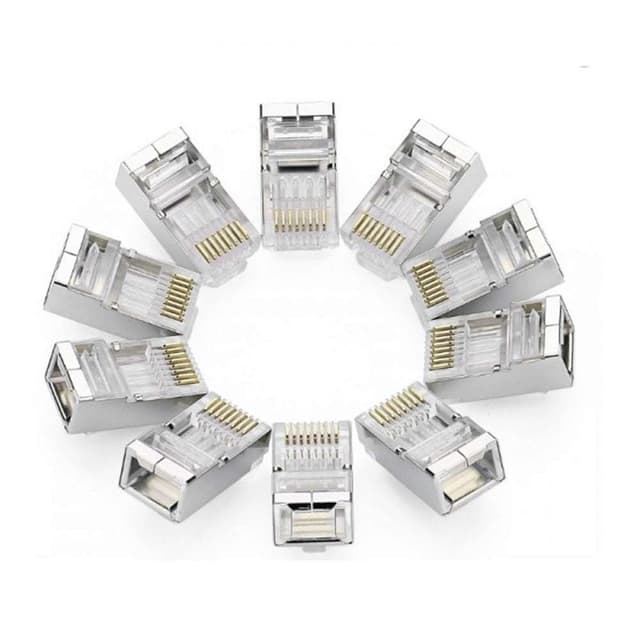 UGREEN 20333 Cat 6 Shielded Crystal Head 10 Pack