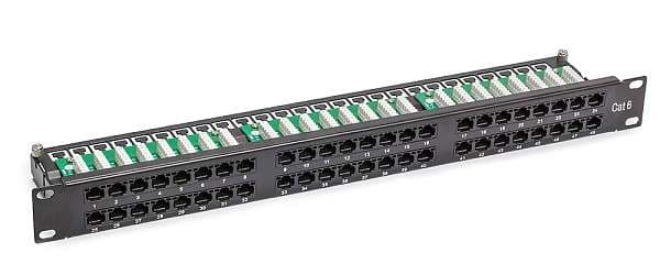 UGREEN 80442 Cat 6 1U 48-Port UTP Patch Panel