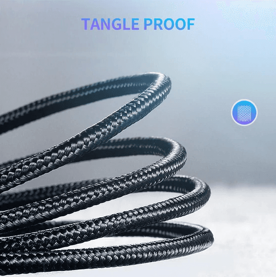 كيبل UGREEN 50152 USB2.0 C M/M Round Cable Nickel Plating Aluminum 2m Gray Black 3