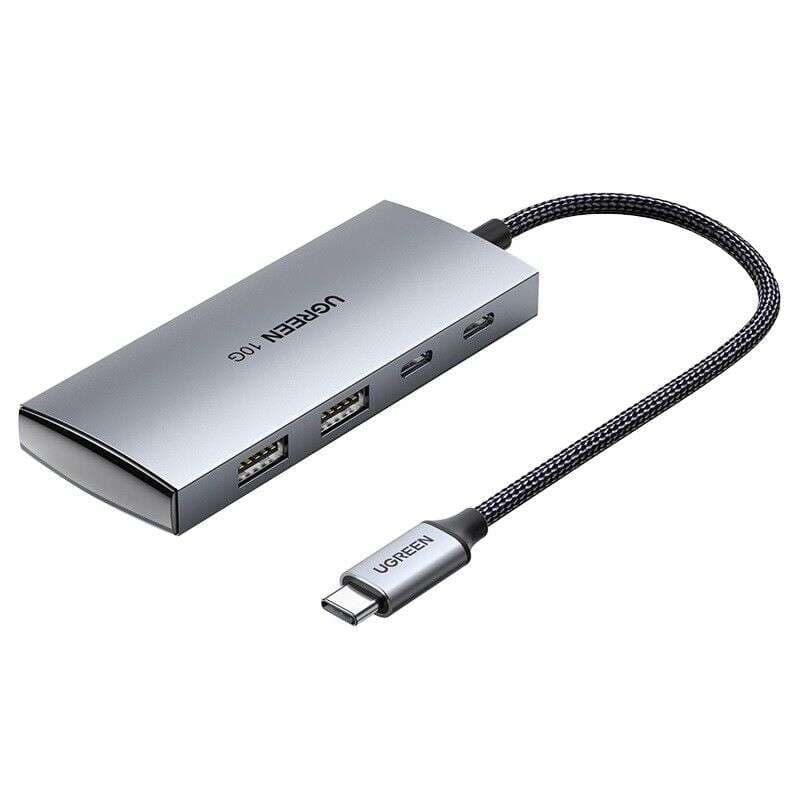UGREEN 30758 USB-C to 2× USB 3.1+2×USB-C Adapter 10G 1