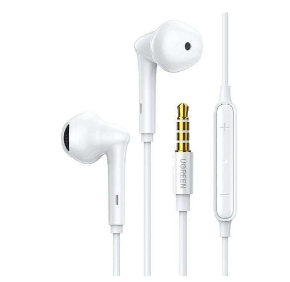 UGREEN 60692 Wired Earphones with 3.5mm Plug White