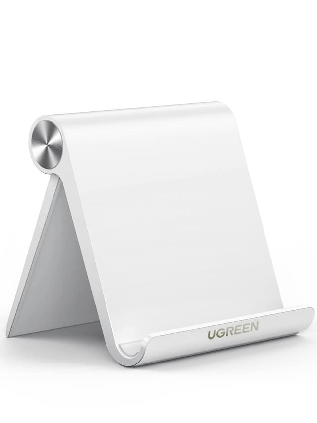 UGREEN 30485 Multi-Angle Adjustable Portable Stand for iPad White