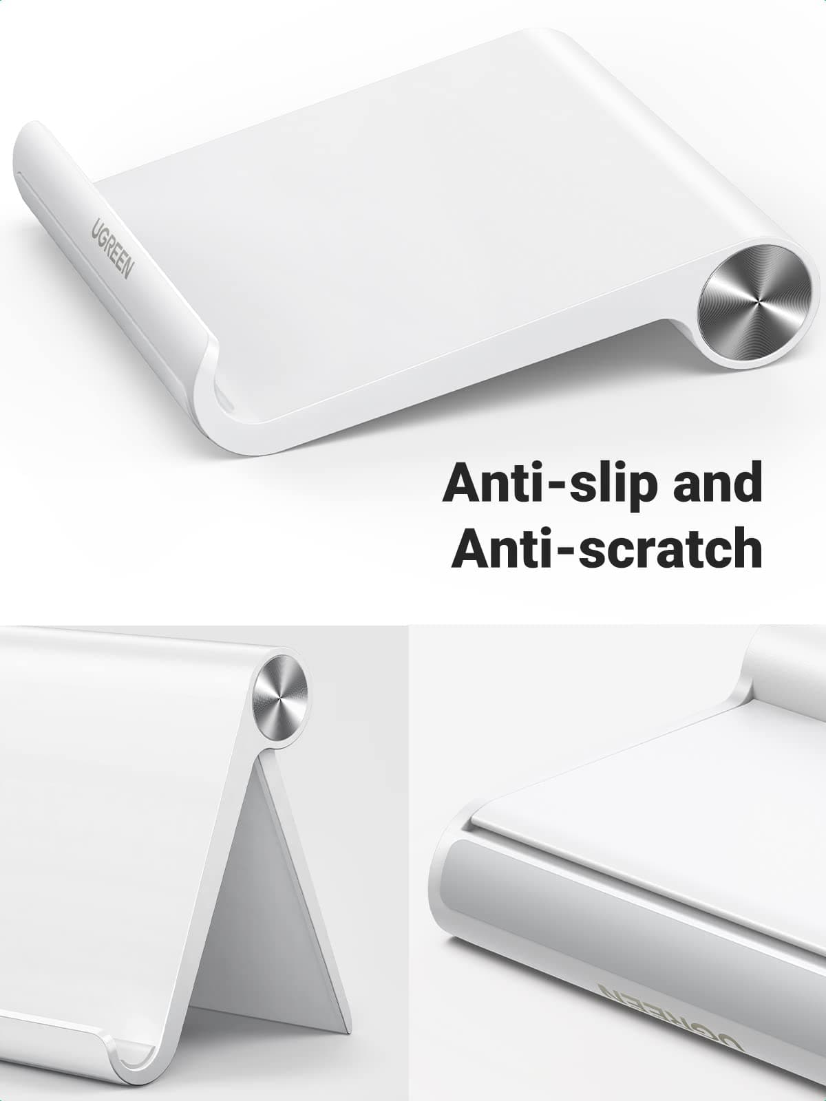 UGREEN 30485 Multi-Angle Adjustable Portable Stand for iPad White 5