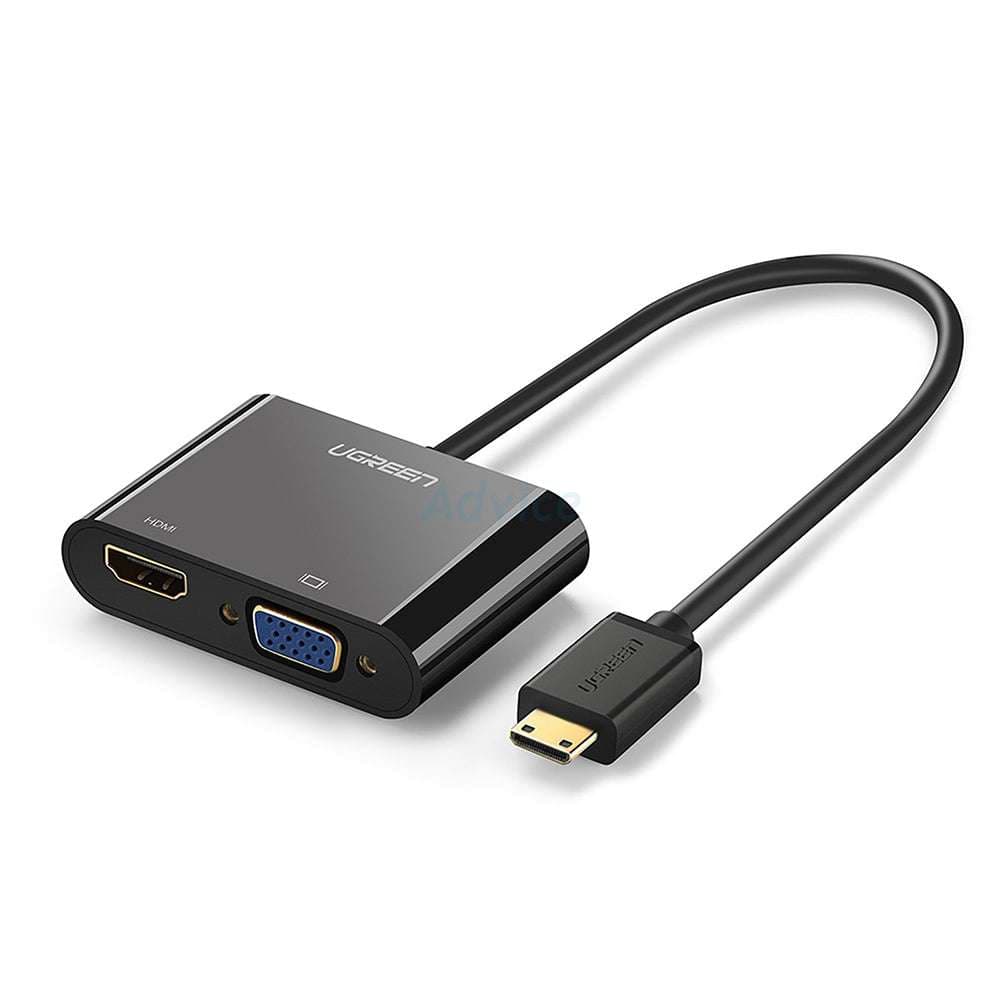 UGREEN 40744 HDMI to VGA + HDMI Converter 1