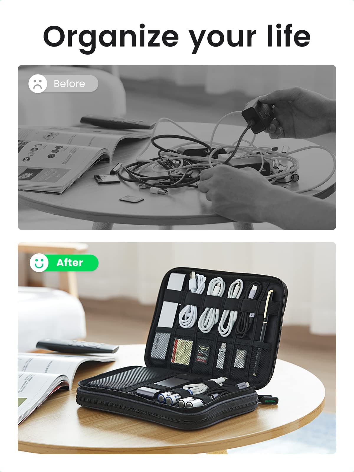 UGREEN 50147 Portable Electronic Organizer Case 2
