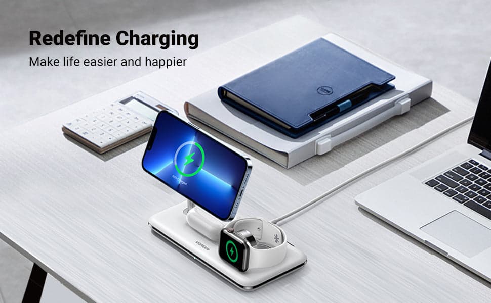 UGREEN 90326 3-in-1 Wireless Charger 8