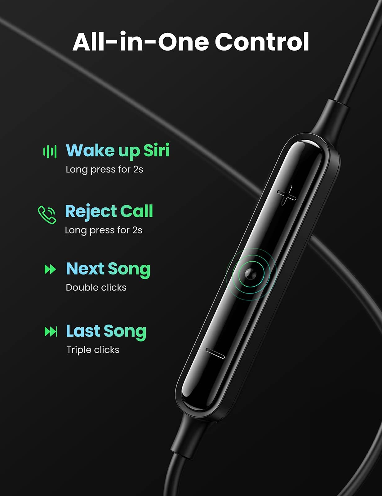 UGREEN 30638 In-Ear Earphones with Type-C Connector 7