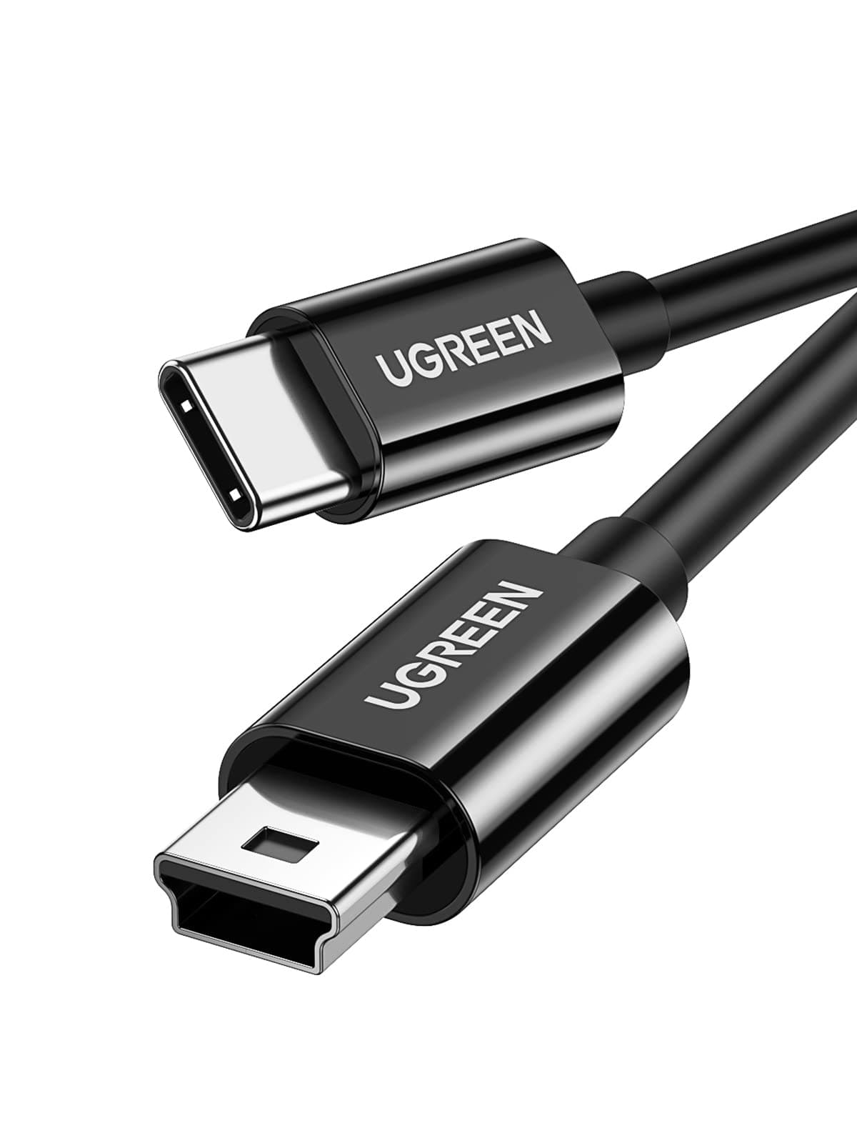 UGREEN 50445 USB-C to Mini USB Male to Male Cable 1m Black 1