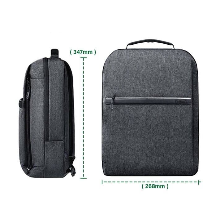 UGREEN 90798 Laptop Backpack B02 Dark Grey Up to 15.6'' 3