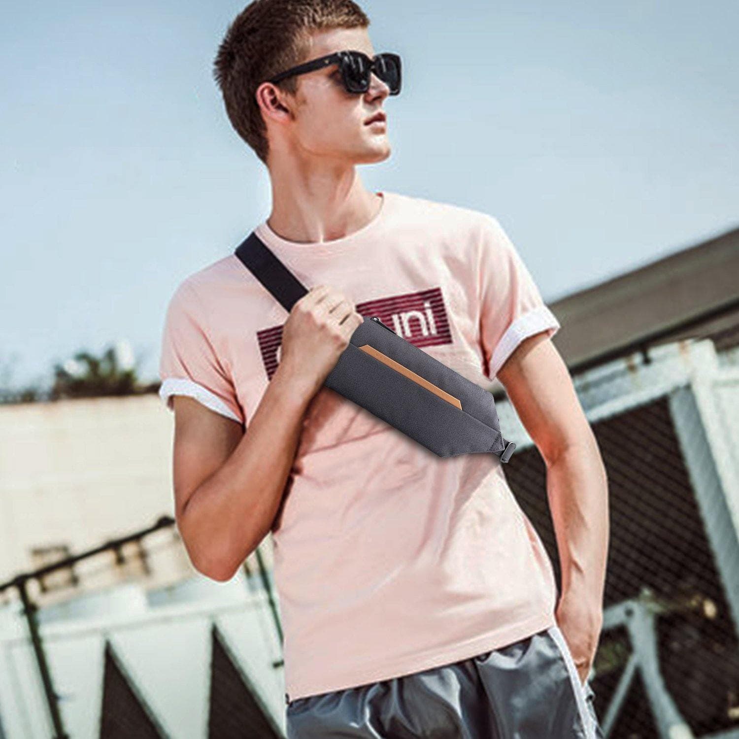 Kingsons KS3212W Messenger One-Shoulder Chest Bag 19