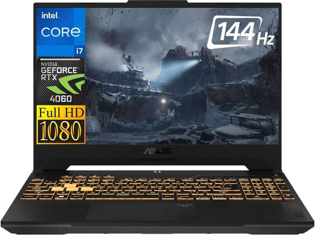 ASUS TUF Dash F15 Ci7-12700H 16GB 512GB NVMe 8GB RTX-4060 15.6" FHD Win11