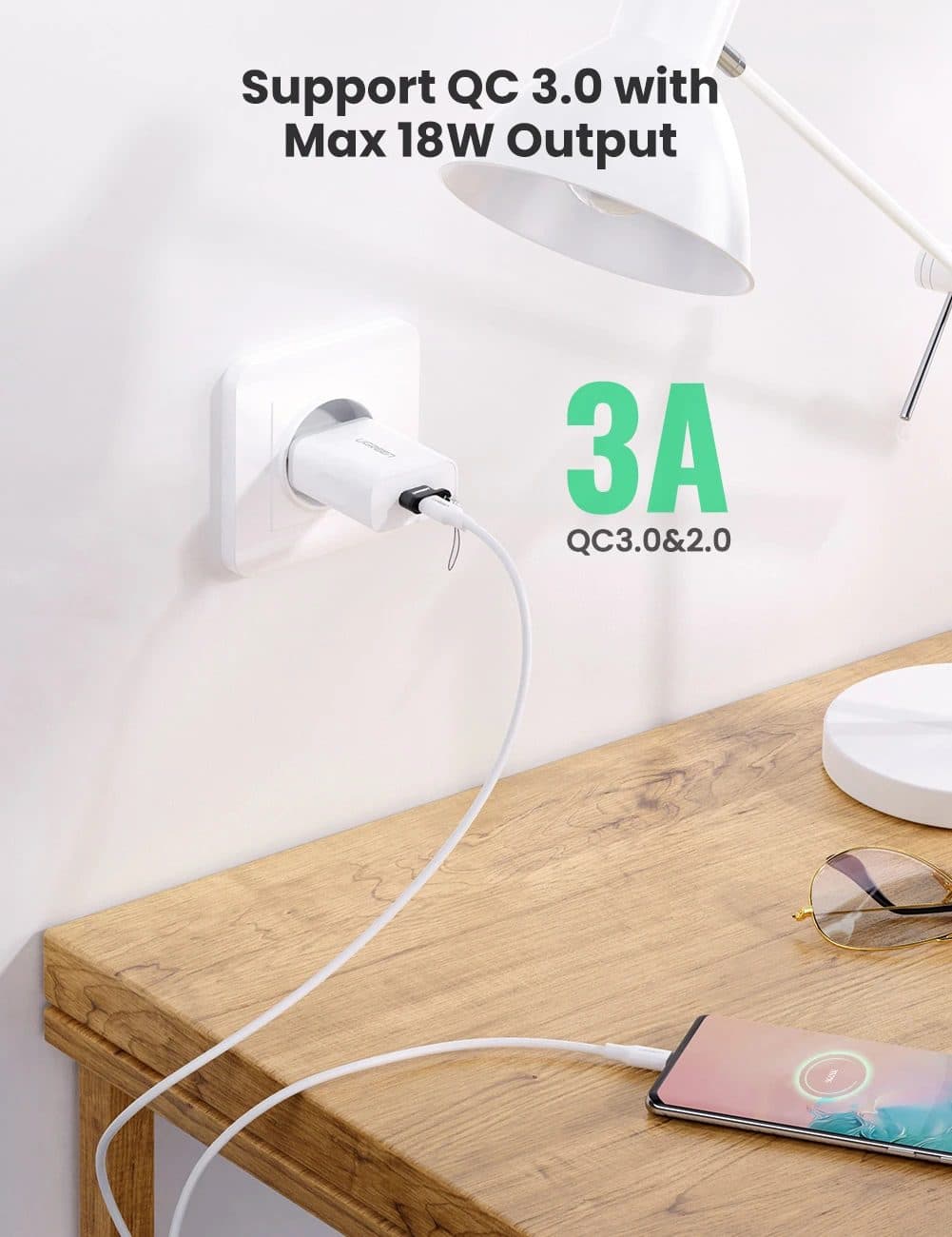 UGREEN 50568 USB A Male to USB-C Female Adapter Black 4
