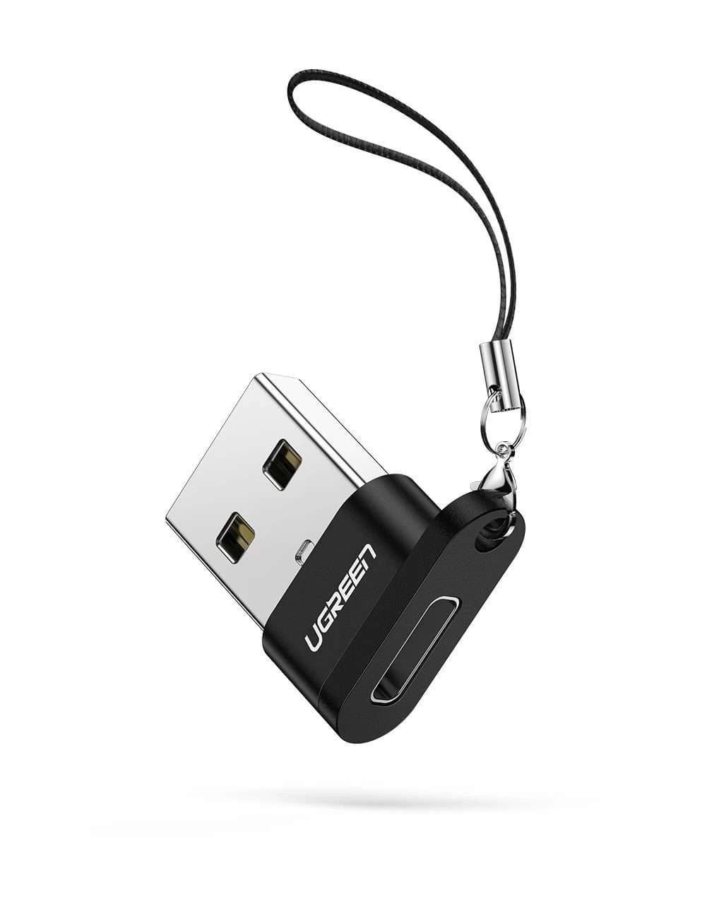 UGREEN 50568 USB A Male to USB-C Female Adapter Black 1