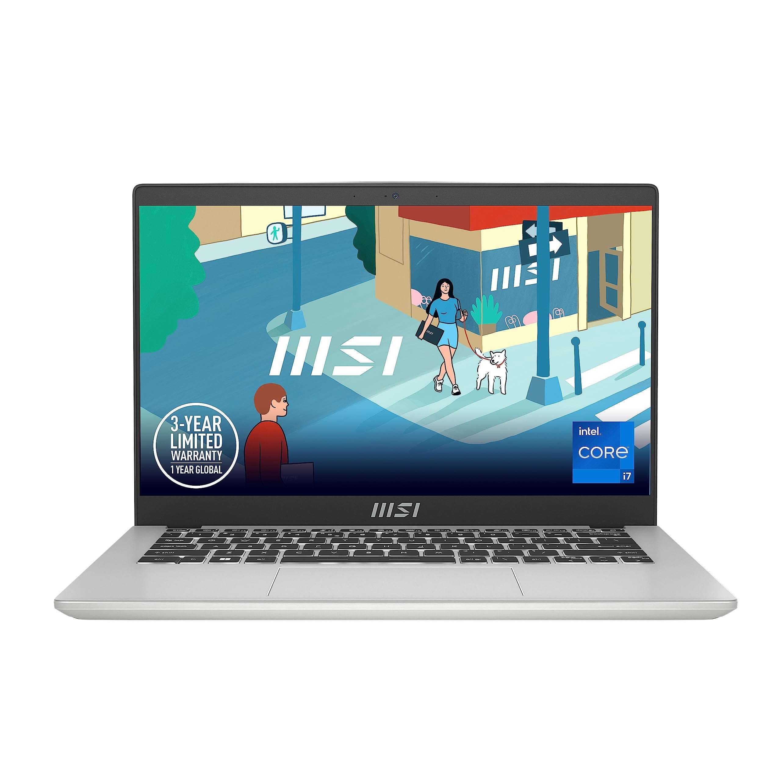MSI Modren 14 C13M Ci7-1355U 16GB 512GB SSD 14" FHD IPS MS Windows 11 Pro 1