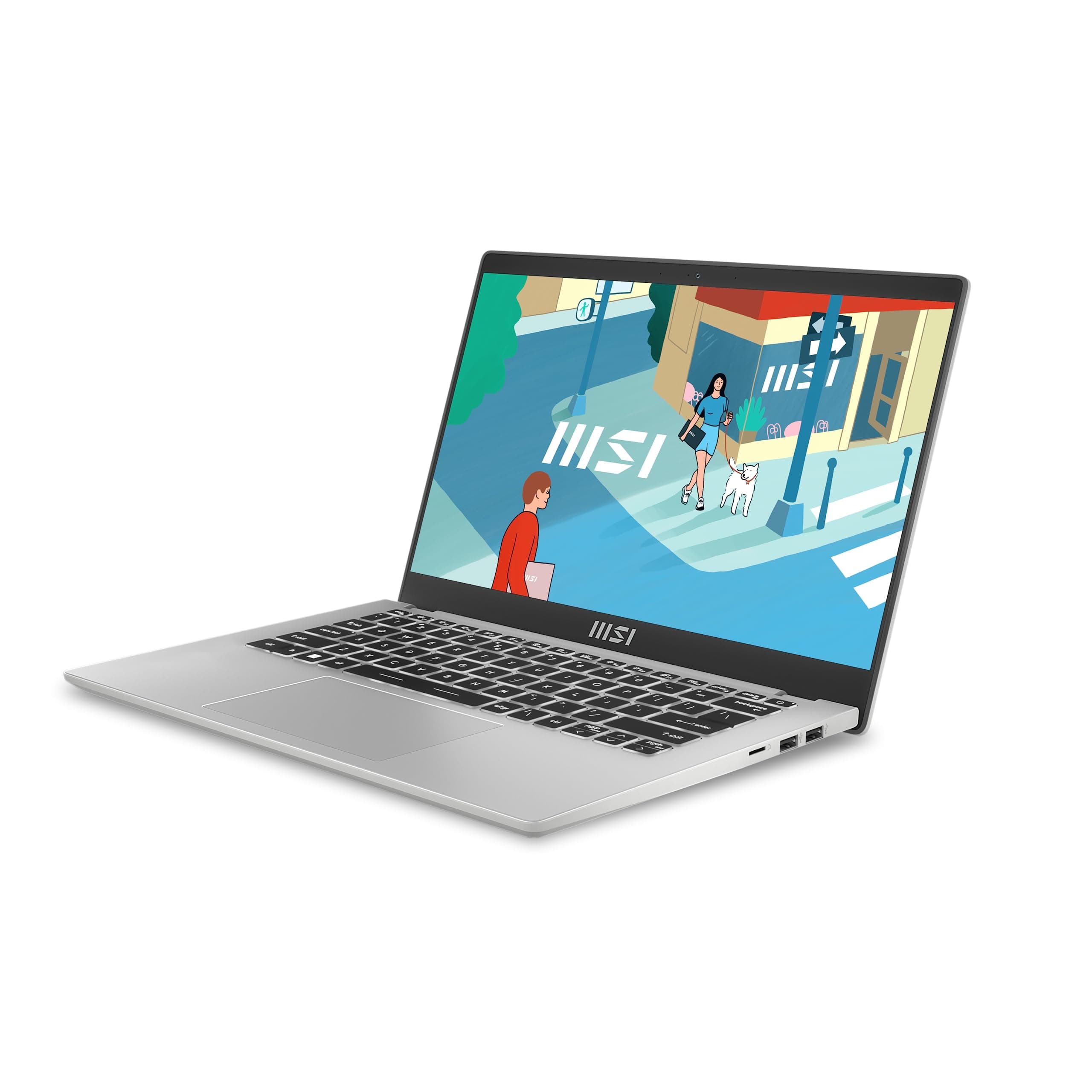 MSI Modren 14 C13M Ci7-1355U 16GB 512GB SSD 14" FHD IPS MS Windows 11 Pro 5