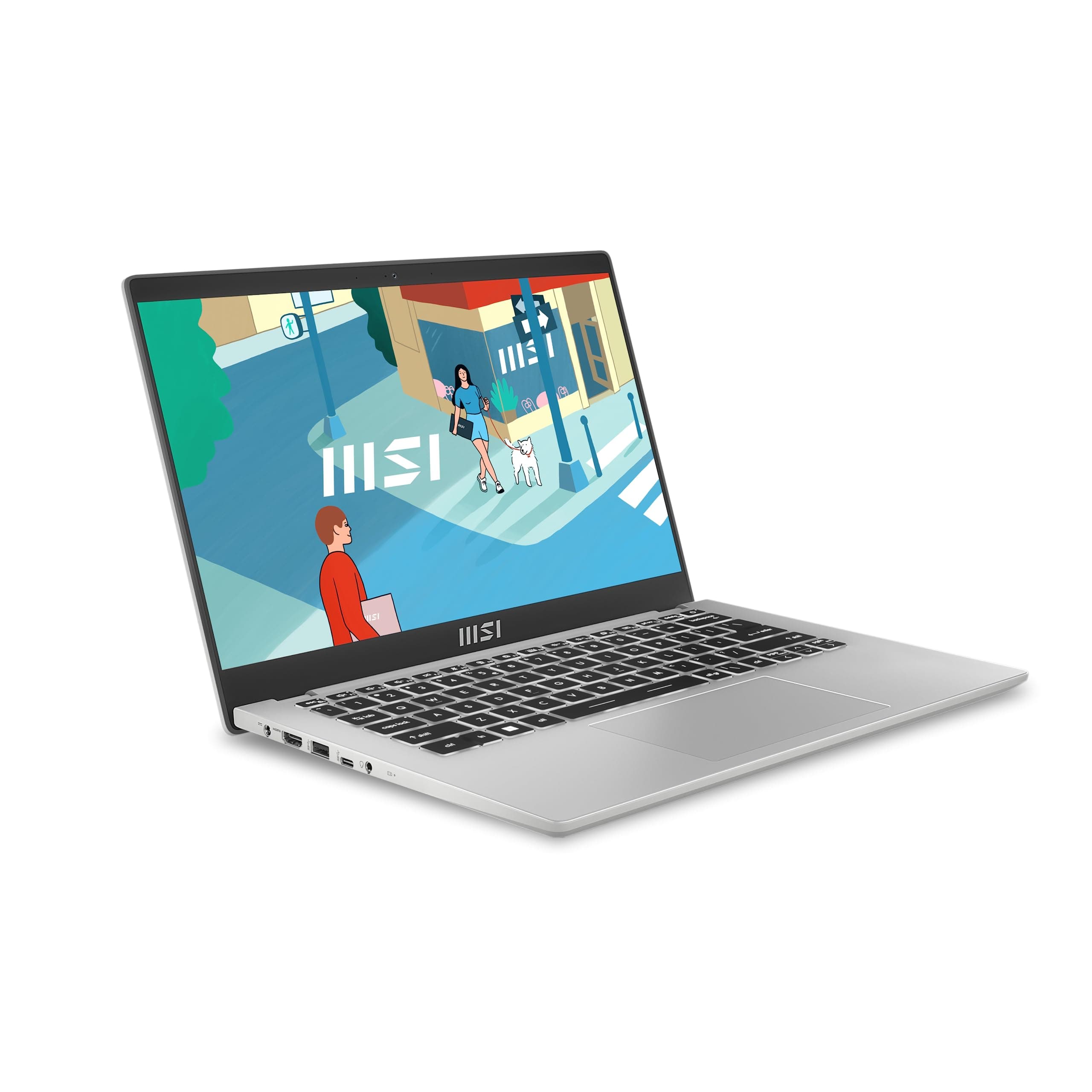 MSI Modren 14 C13M Ci7-1355U 16GB 512GB SSD 14" FHD IPS MS Windows 11 Pro 6