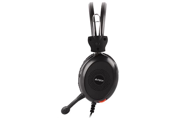 سماعات راس A4tech HU-30 USB Black ComfortFit Stereo Headset 4