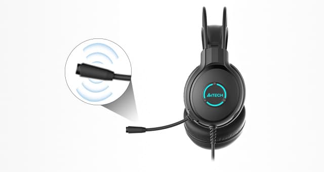 A4tech Fstyler FH300U Conference USB Over-Ear Headphone 4