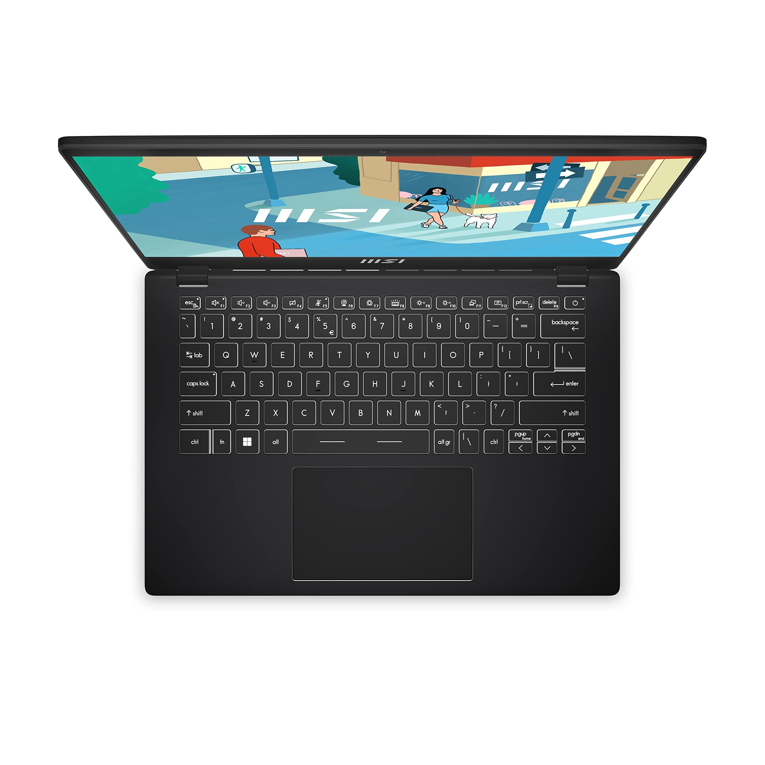 MSI Modern 14 C13M Classic Black Core i7-1355U 16GB RAM 512GB NVMe PCIe SSD Gen4x4 Iris Xe Graphics 14" IPS FHD 60Hz MS Windows 11 Pro 15