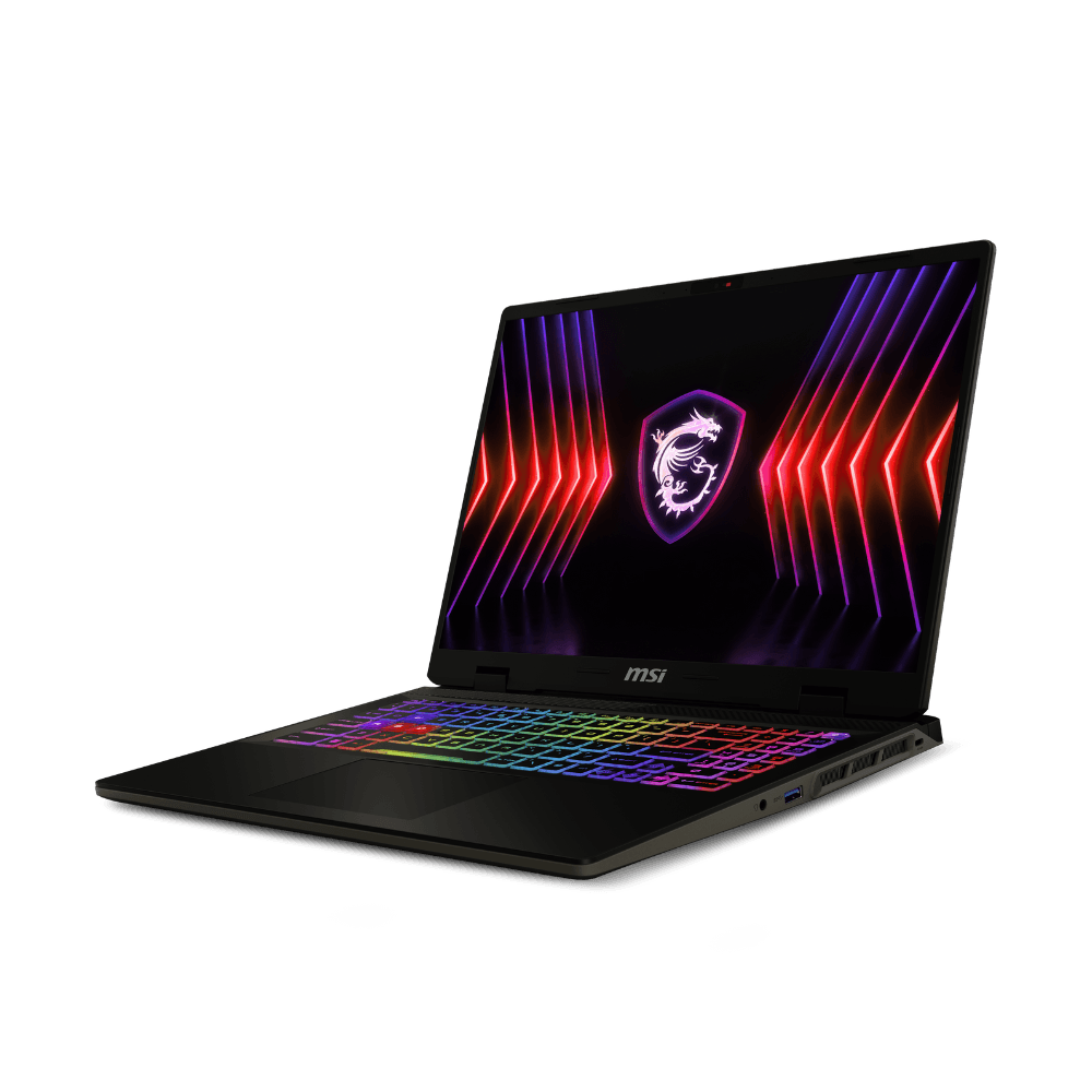 MSI Sword 16 HX B14VEKG Ci5-14450HX 16GB 1TB NVMe PCIe SSD Gen4x4 RTX 4050 6GB 16" FHD+ 144Hz Stealth Agent Backpack MS Windows 11 Pro 5