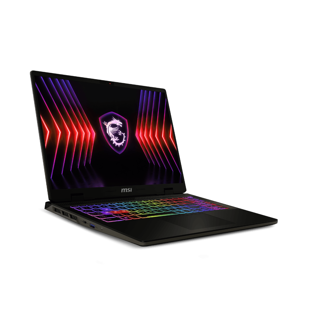 MSI Sword 16 HX B14VEKG Ci5-14450HX 16GB 1TB NVMe PCIe SSD Gen4x4 RTX 4050 6GB 16" FHD+ 144Hz Stealth Agent Backpack MS Windows 11 Pro 3
