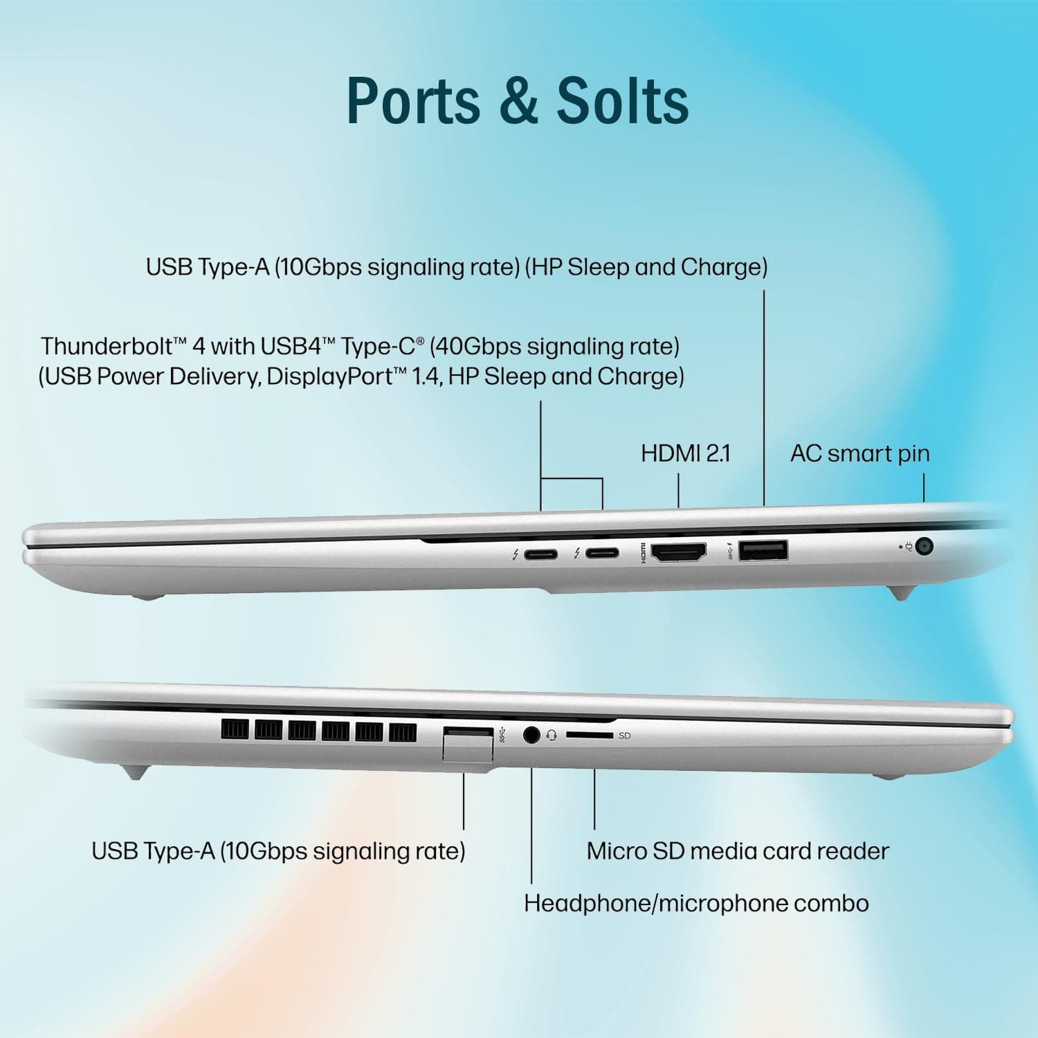 HP Envy 16-H1053DX (9U360UA) Ci7-13700H 16GB 1TB SSD 8GB RTX 4060 16" WQXGA Touch Windows 11 2