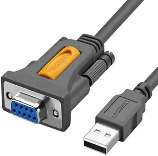 UGREEN 20201 USB to DB9 RS-232 Adapter Cable 1.5m