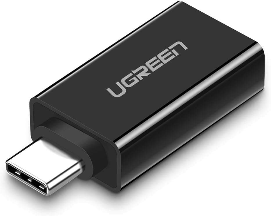 UGREEN 20808 USB-C to USB 3.0 A Female Adapter (Black) 1