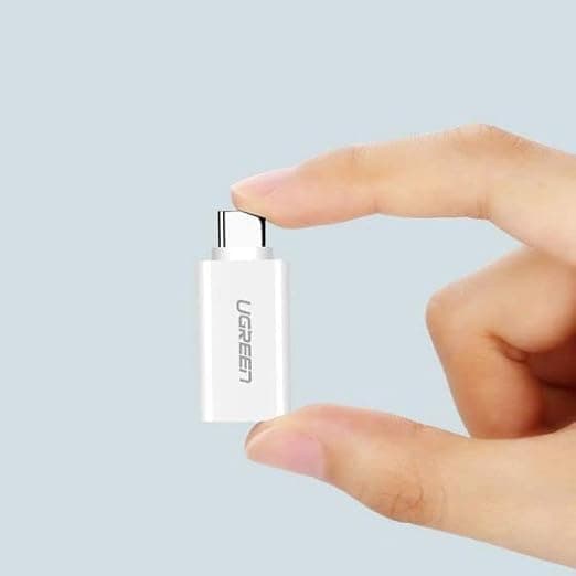 UGREEN 30155 USB-C to USB 3.0 A Female Adapter (White) 2