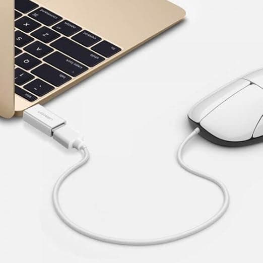 UGREEN 30155 USB-C to USB 3.0 A Female Adapter (White) 5