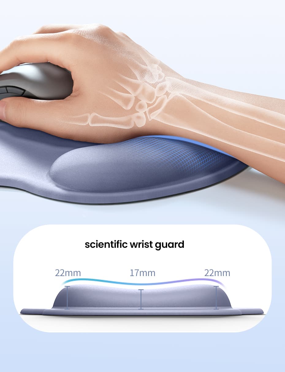UGREEN 25244 Ergonomic Mouse Pad with Wrist Rest 7