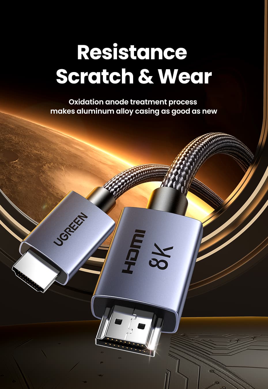 UGREEN 25910 HDMI 8K Cable 2m 11