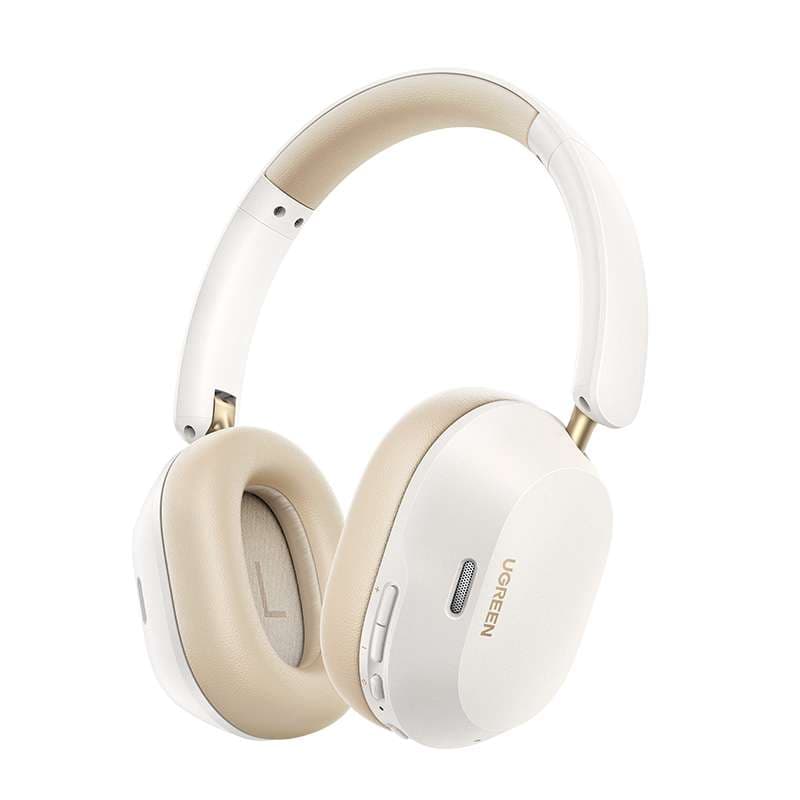 UGREEN 35758 HiTune Max5c Hybrid Active Noise-Cancelling Headphones White 1