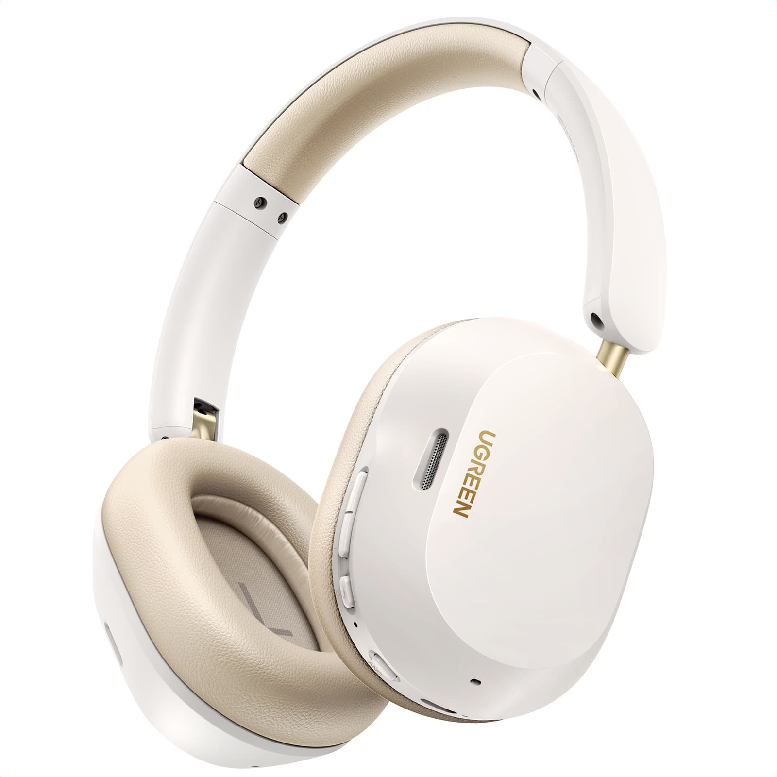 UGREEN 35758 HiTune Max5c Hybrid Active Noise-Cancelling Headphones White 8